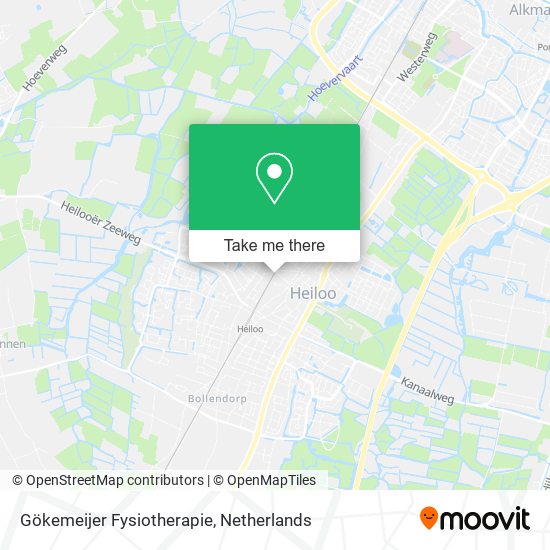 Gökemeijer Fysiotherapie map