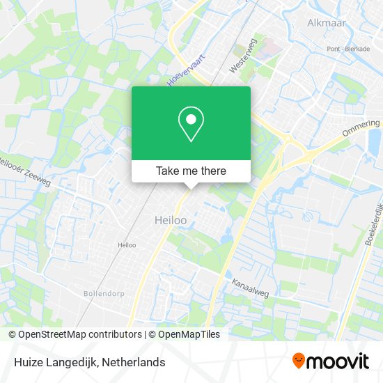 Huize Langedijk map