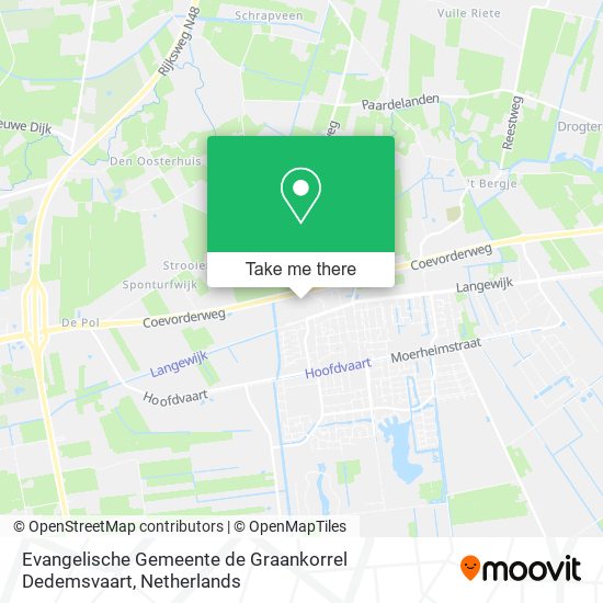 Evangelische Gemeente de Graankorrel Dedemsvaart map