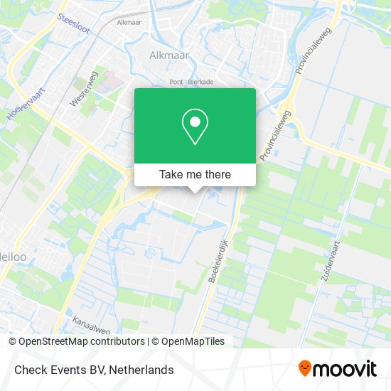 Check Events BV map