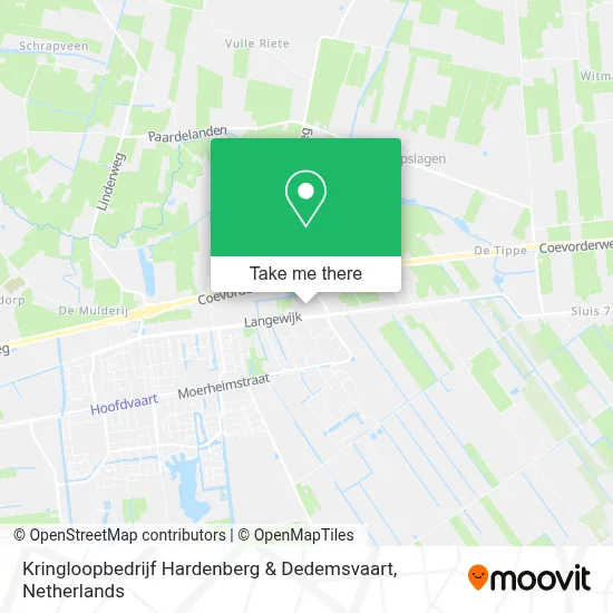 Kringloopbedrijf Hardenberg & Dedemsvaart map