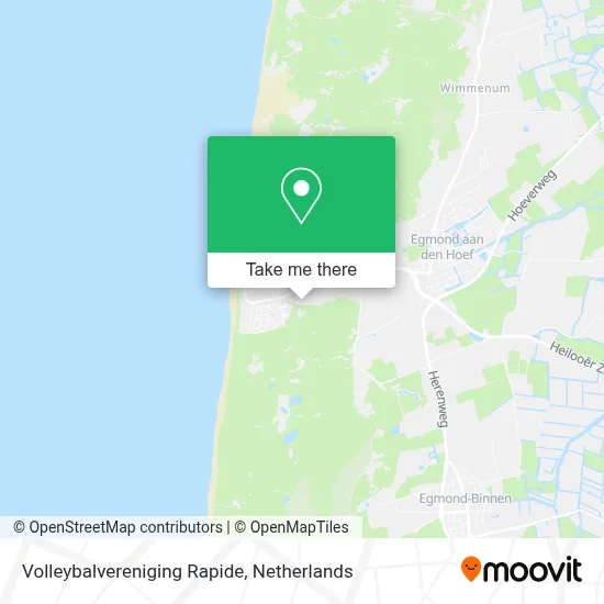 Volleybalvereniging Rapide map