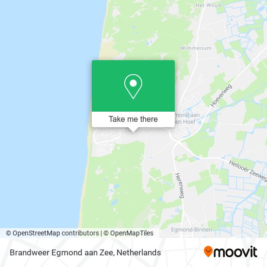 Brandweer Egmond aan Zee Karte