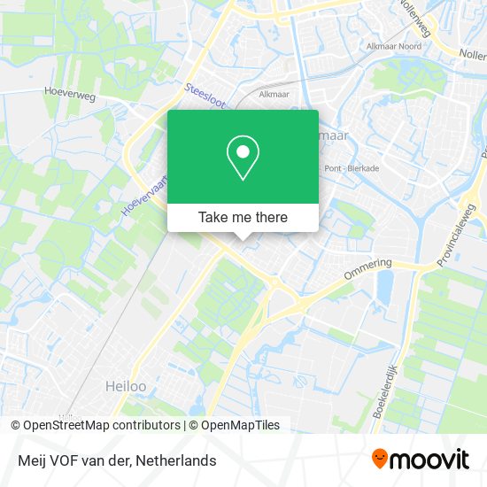 Meij VOF van der map