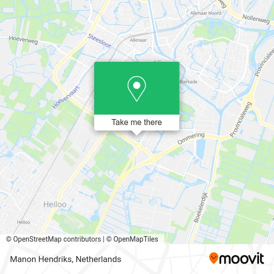 Manon Hendriks map
