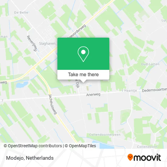 Modejo map