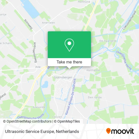 Ultrasonic Service Europe map