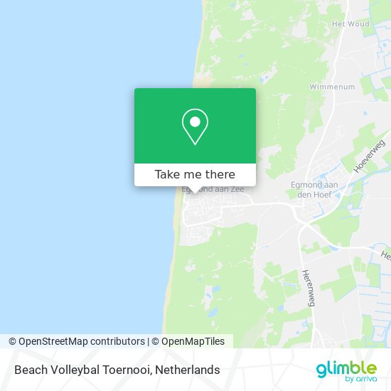 Beach Volleybal Toernooi map