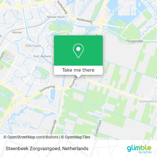 Steenbeek Zorgvastgoed Karte