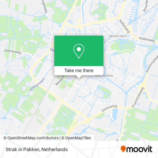 Strak in Pakken map