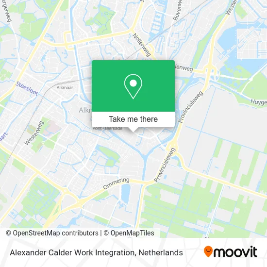 Alexander Calder Arbeidsintegratie map