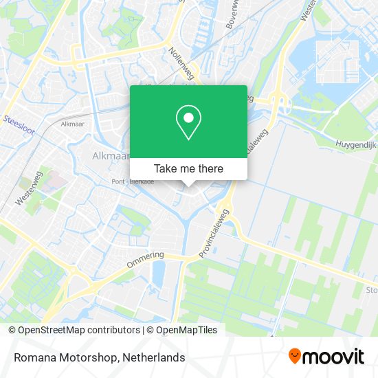 Romana Motorshop map