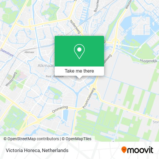 Victoria Horeca map