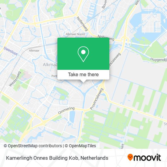 Kamerlingh Onnes Building Kob map