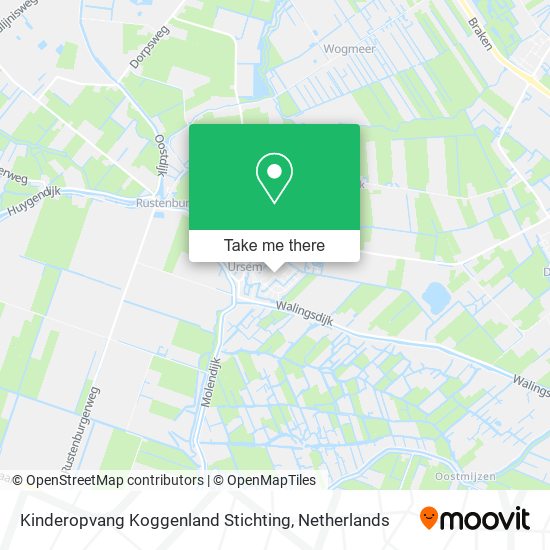 Kinderopvang Koggenland Stichting map