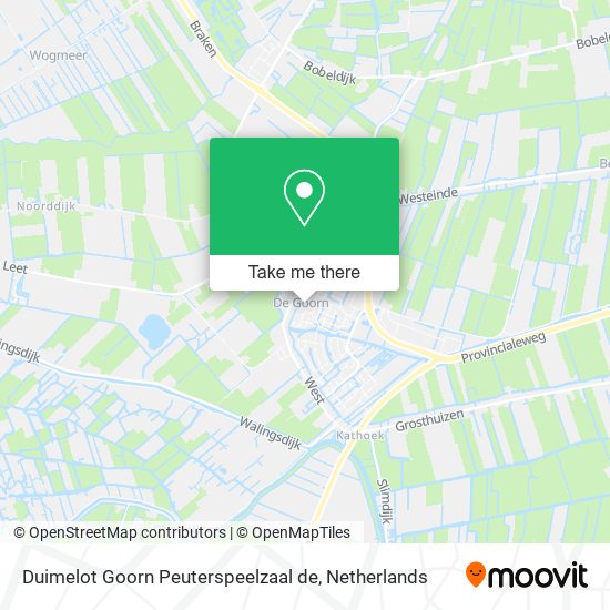Duimelot Goorn Peuterspeelzaal de map