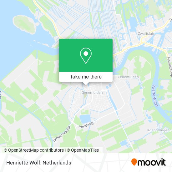 Henriëtte Wolf map