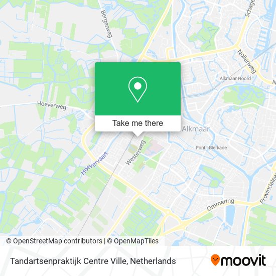 Tandartsenpraktijk Centre Ville map