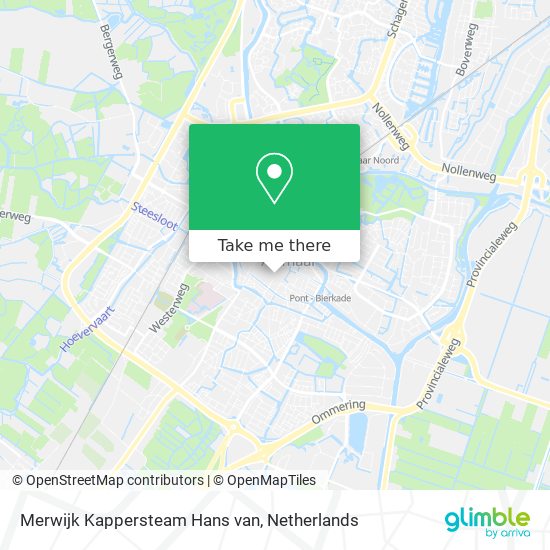 Merwijk Kappersteam Hans van map