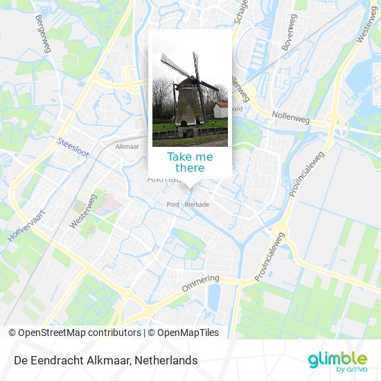 De Eendracht Alkmaar Karte