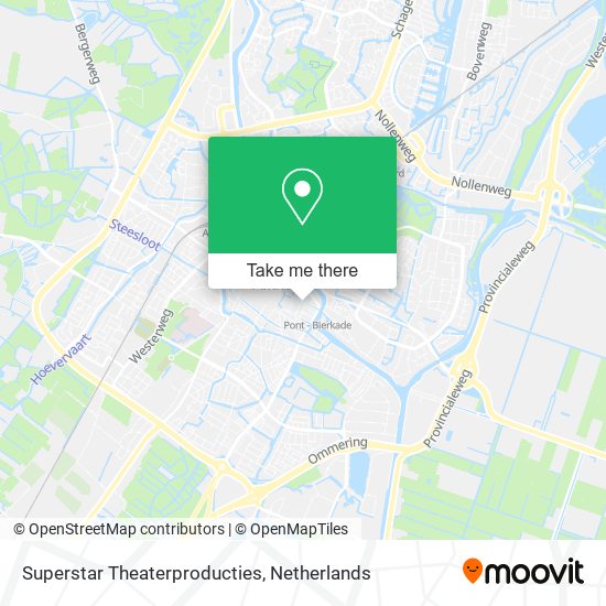 Superstar Theaterproducties map