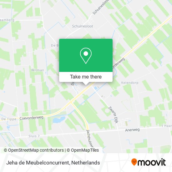 Jeha de Meubelconcurrent map