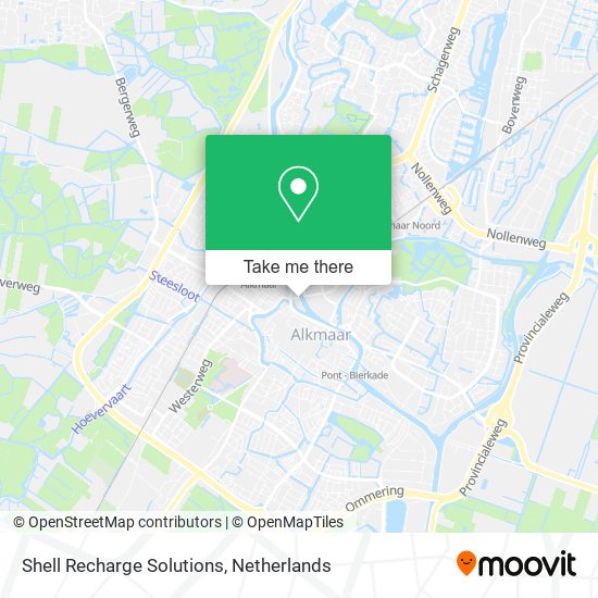 Shell Recharge Solutions map