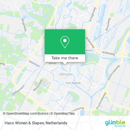 Haco Wonen & Slapen map