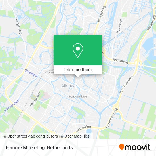 Femme Marketing map