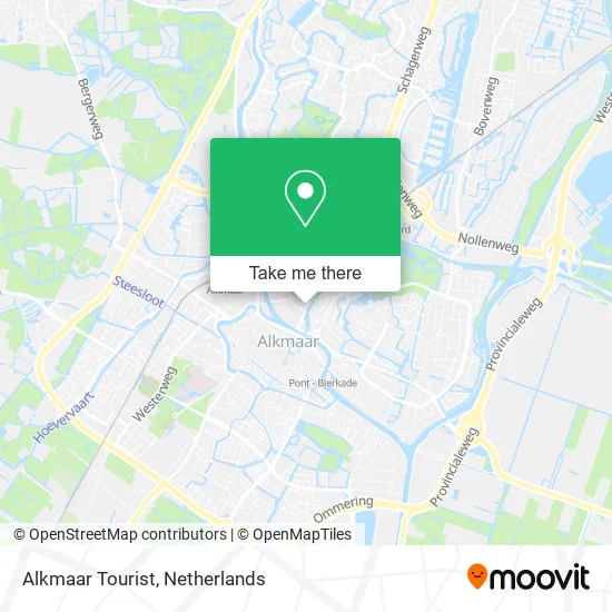 Alkmaar Tourist map