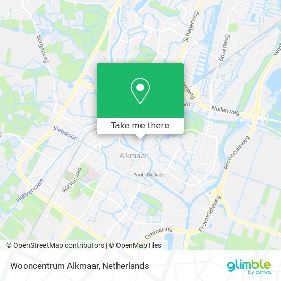 Wooncentrum Alkmaar map