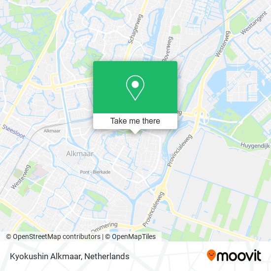 Kyokushin Alkmaar map