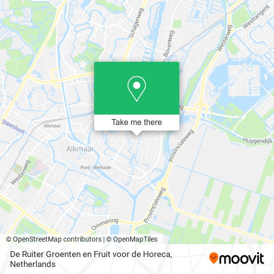 De Ruiter Groenten en Fruit voor de Horeca map