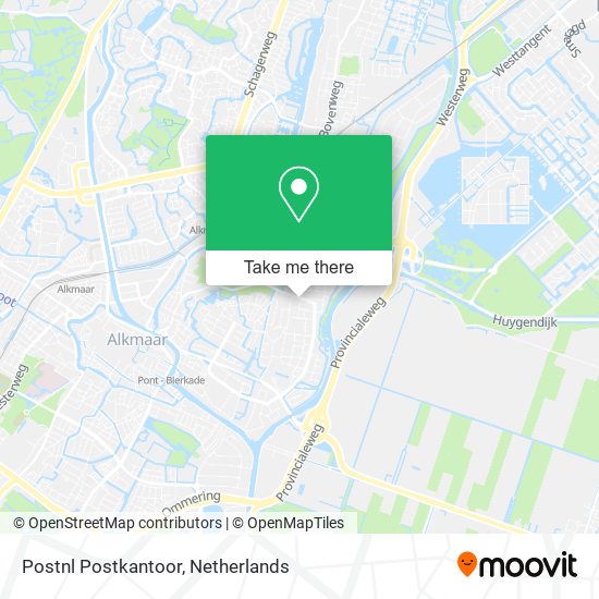 Postnl Postkantoor map