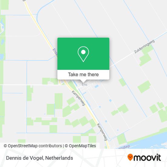 Dennis de Vogel map