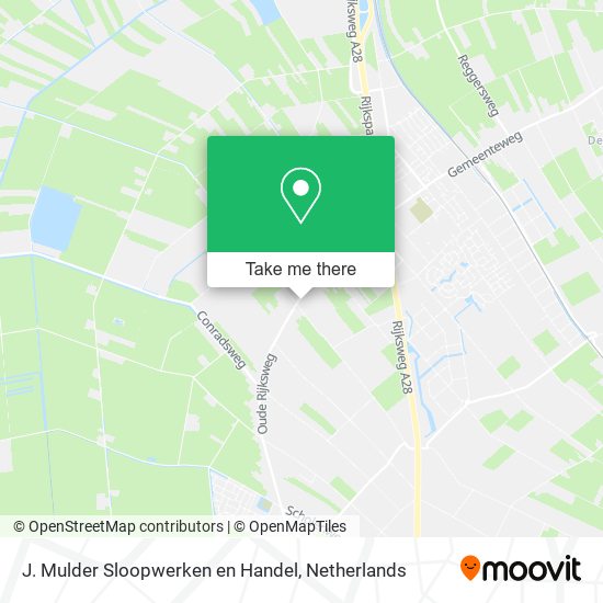 J. Mulder Sloopwerken en Handel Karte