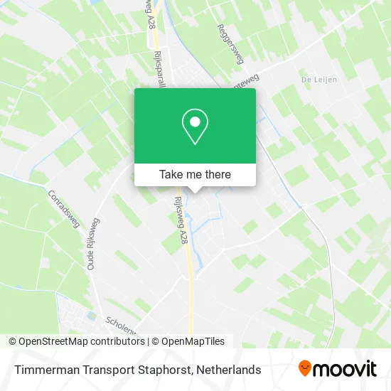 Timmerman Transport Staphorst map