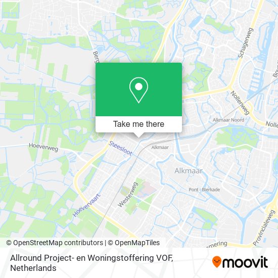 Allround Project- en Woningstoffering VOF map