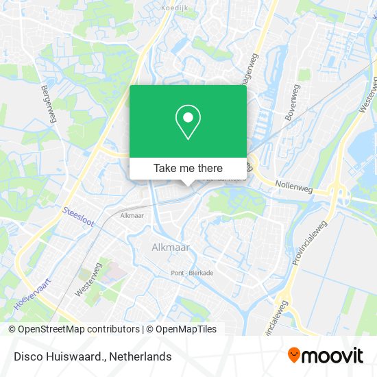 Disco Huiswaard. map