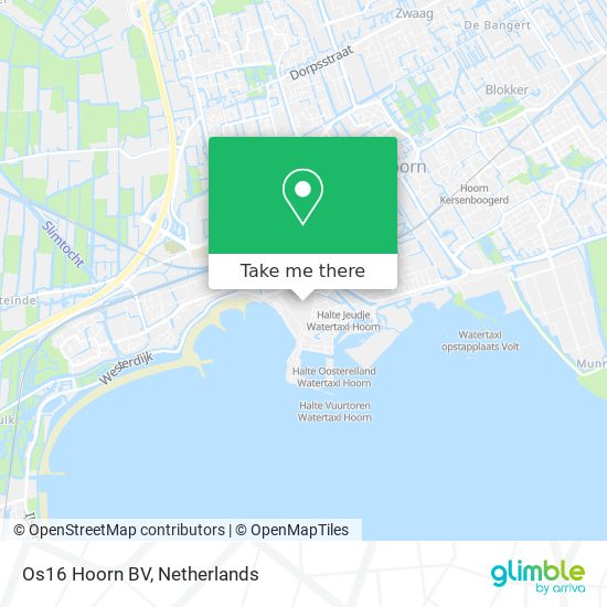 Os16 Hoorn BV map