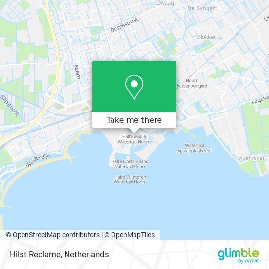 Hilst Reclame map