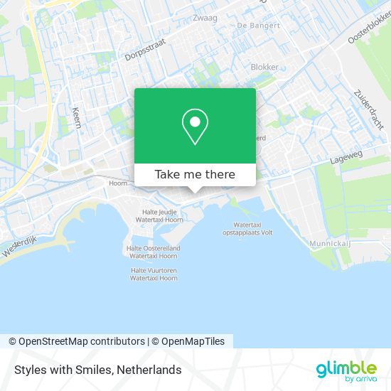 Styles with Smiles map