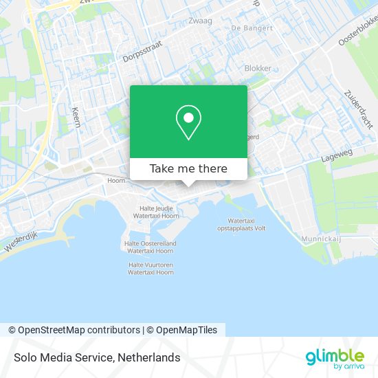 Solo Media Service map