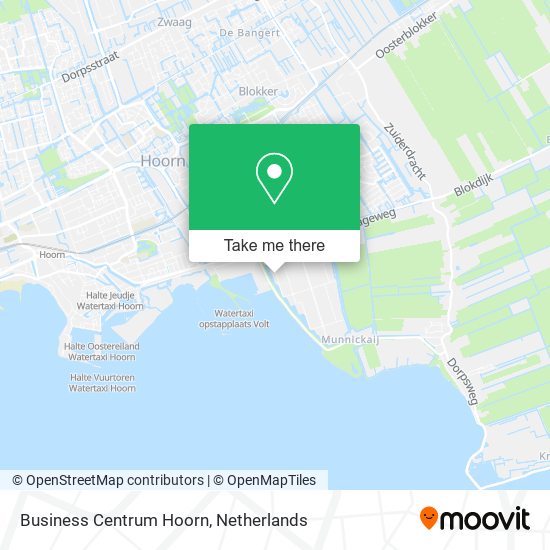 Business Centrum Hoorn map