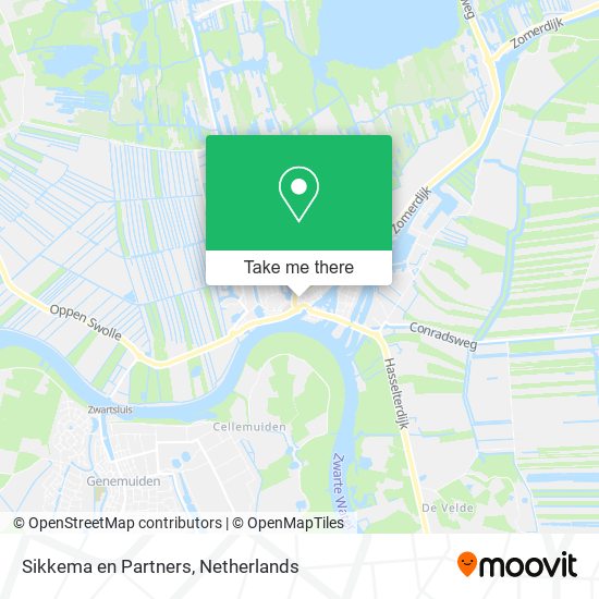 Sikkema en Partners Karte