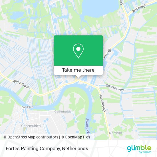 Fortes Painting Company map