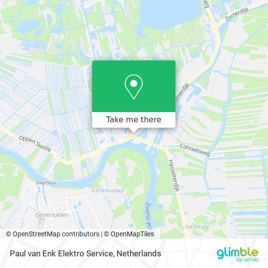Paul van Enk Elektro Service Karte