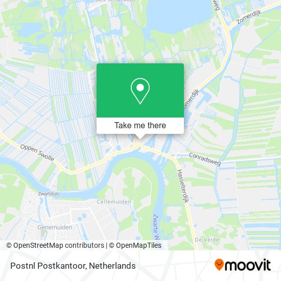 Postnl Postkantoor map