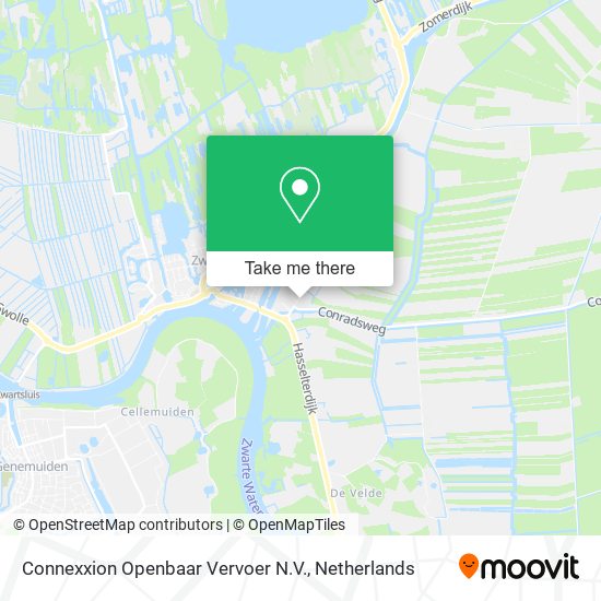 Connexxion Openbaar Vervoer N.V. map