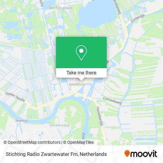 Stichting Radio Zwartewater Fm Karte